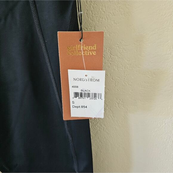 NWT Girlfriend Collective Black High Rise Legging - Picture 4 of 7